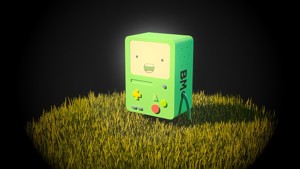 3D BMO Rigged and accurate and lowpoly
