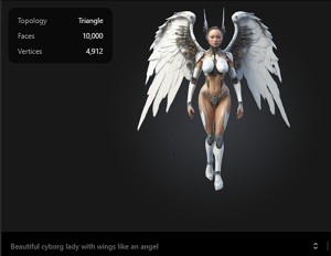 beautiful cyborg angel 1