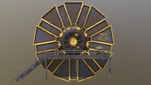Vault 41 new typ Vault-Tec  gate with panel