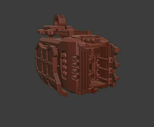 DISCOUNTED WARLORD TITAN MAMMOTH ASSAULT POD BOTH VERSIONS (CLOSED AND WITH INTERNAL DETAILS)