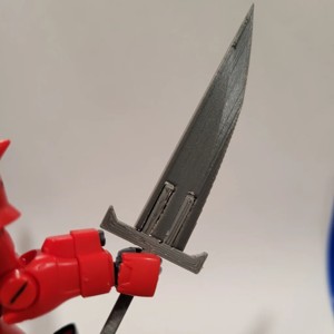 1/144 Scale Buster Sword (For Gundam and other robot kits)