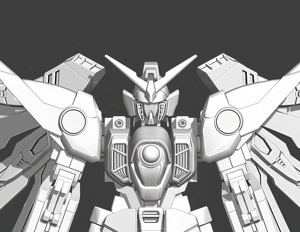 Wing Gundam 3D model