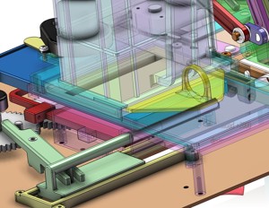 industrial 3D model Cigarette rolling machine