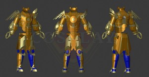 Ragnarok Shuumatsu No Valkyrie Tesla Armor Pepakura Foam Unfold