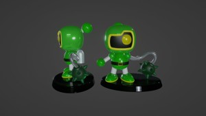HAMMER BOMBER - SUPER BOMBERMAN 4 FAN ART