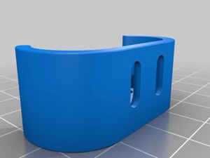 Li-ion 2S 18650 "clip" holder