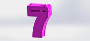 Number Robot - #7