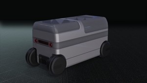 robotic vehicle delivery 