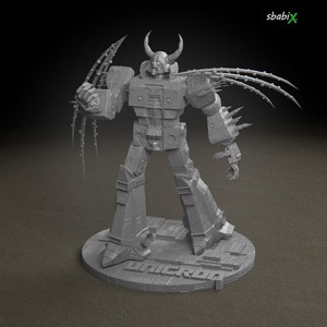 Unicron Villian from Transformers 80s  Stl 3d model-best quality
