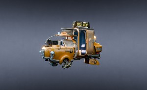 CyberPunk Taxi - Production Ready