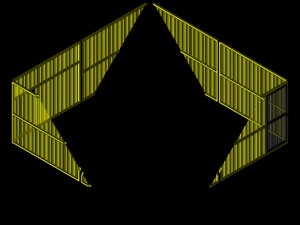 Industrial fence
