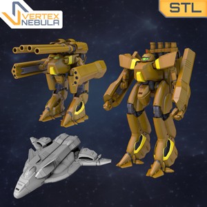 VN-8 BATTLE KING (3 MODES) STL FILES