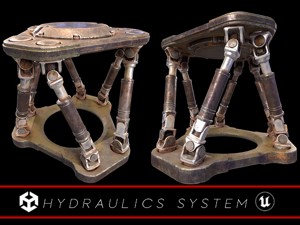 Sci-fi Hydraulics System