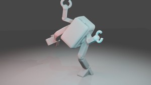 robot mech low detailed