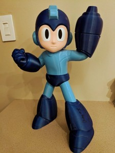 Mega Man! Each Color is a Separate STL!