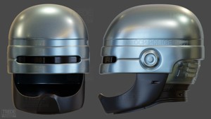 Screen accurate 1987 ROBOCOP helmet replica