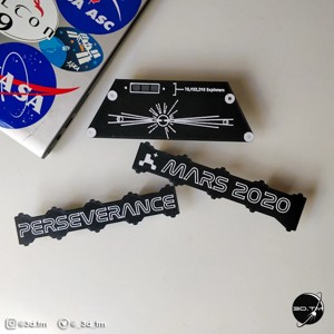 NASA Perseverance Plates