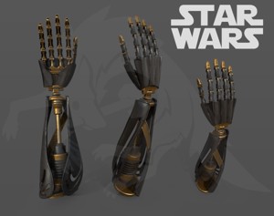 STAR WARS ANAKIN SKYWALKER ARM FOR COSPLAY