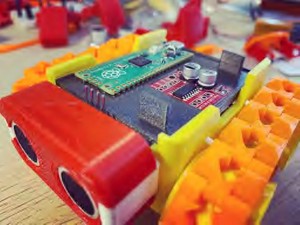 PicoSMARS - Raspberry Pi Pico holder board for SMARS robot