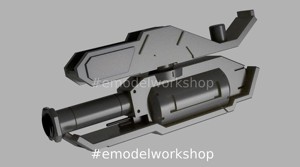 Barbatos Arm Rocket Optional Set 144 Scale