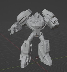 GRIMLOCK FALL OF CYBERTRON POSE 1