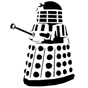 Dalek stencil
