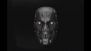 T-800 TERMINATOR HEAD KEYCHAIN