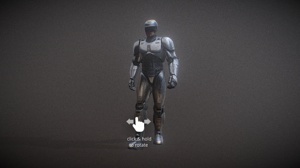 The guy is like Robocop (Animated)