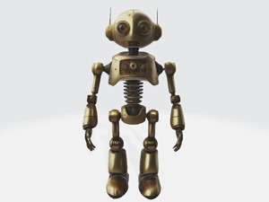 Golden robot