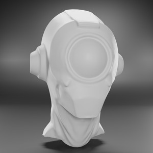 Alien Robo Head