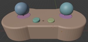 3D Printed Gamepad to Control Your Robots