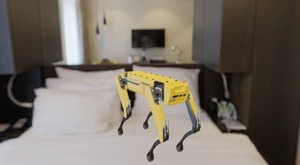 Rig Low-poly Boston Dynamics Spot Yellow 3D model