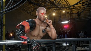 Cyborg character
