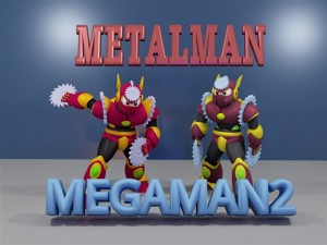METALMAN FROM MEGAMAN2.