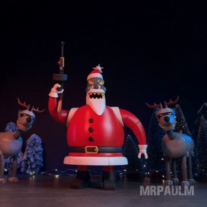 FUTURAMA 3D: ROBOT SANTA CLAUS AND DEER