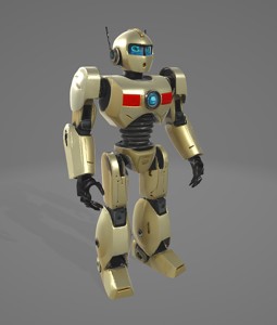 Decorative Futuristic Robot - High-Quality for Renders