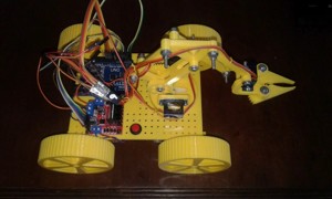 Robot 4x4 Car with Arm Arduino Controlled v2.0