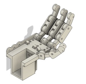 humanoid servo robot hand