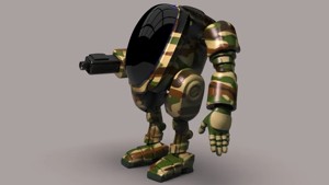 Mech Cat Warrior