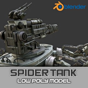 Spider Tank Robot