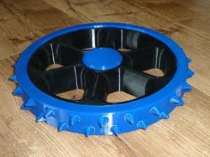 Wheels with spikes for Husqvarna : 310E NERA, 410XE NERA, 320 NERA, 430X NERA, 430X NERA, 450X NERA and possibly others