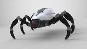 Sci-Fi Spider Animated