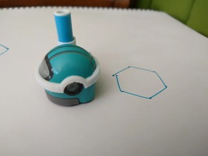 Ozobot Bit, side slung pen holder