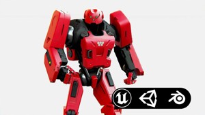 MECHA SOLDIER X Rigged for Unreal Engine - Unity - MIXAMO
