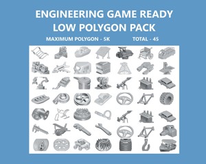 ENGINEERING GAME READY LOW POLYGON PACK