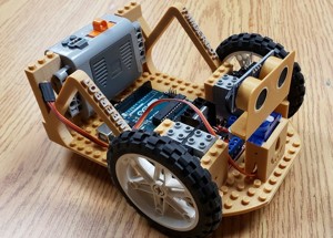 Arduino Uno and L298N Lego Car Chassis