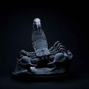 SCORPION MECHA ROBOT 32MM SCALE PRE-SUPPORTED