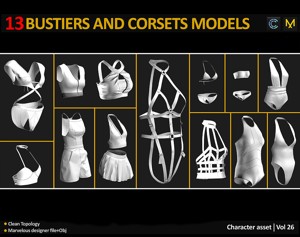 13 BUSTIERS AND CORSETS MODELS