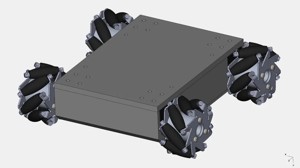 Mecanum wheels robot