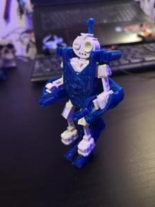 COMBAT SUIT FOR MINIBOT - PRINT IN PLACE / NO SUPPORTS